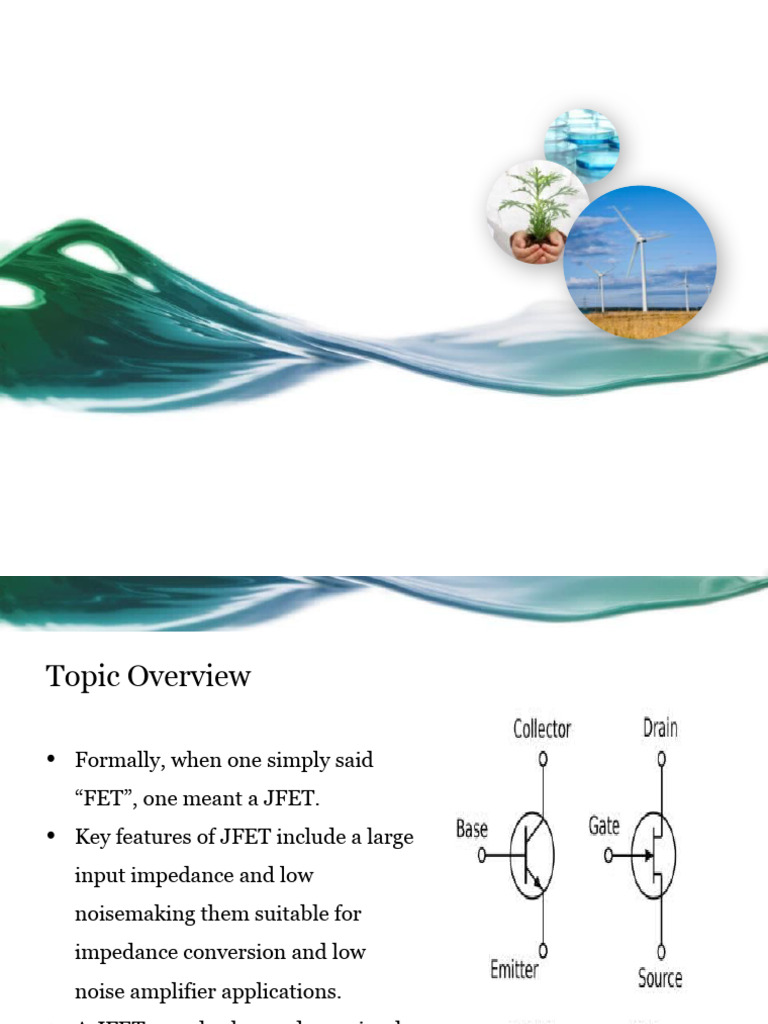 JFET (Junction Field Effect Transistor) | PDF | Field Effect Transistor ...