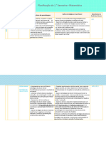 Planificação Semestral MAT