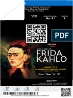 Entrada Vida y Obra de Frida Kahlo ANDREA RUBIANO