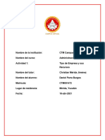 Actividad 1 - Tipos de Empresas y Sus Recursos