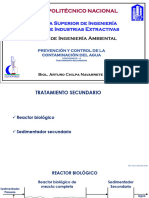 Formulario - Tratamiento Secundario (Reactor Biologico)