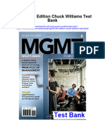 Mgmt6 6th Edition Chuck Williams Test Bank