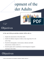 Older Adults Development Week 10