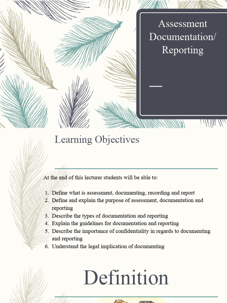 Documenting and Reporting PDF Patient Electronic Health Record