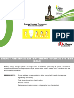 TSHWANE MUNICIPALITY-Energy Storage Presentation 22.02.21