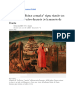 Por Qué - La Divina Comedia - Sigue Siendo Tan Relevante 700 Años Después de La Muerte de Dante