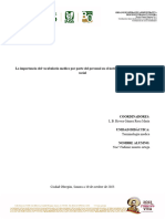 La Importancia Del Manejo Del Bocabulario Medico Por Parte Del Personal Imss