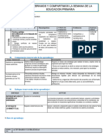 Sesion Tutoria Celebramos y Compartimos La Semana de La Educacion Primaria