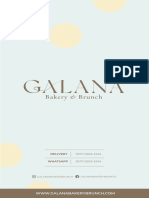 Galana Menu 2023