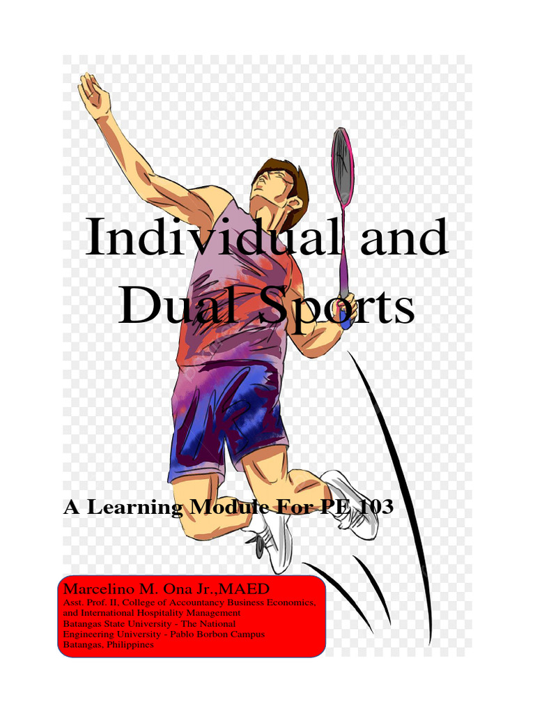 Badminton Module Pdf Athletic Sports Sports