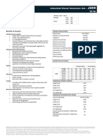 Industrial Diesel Generator Set - 50 HZ: General Specifications KOHLER Premium Quality