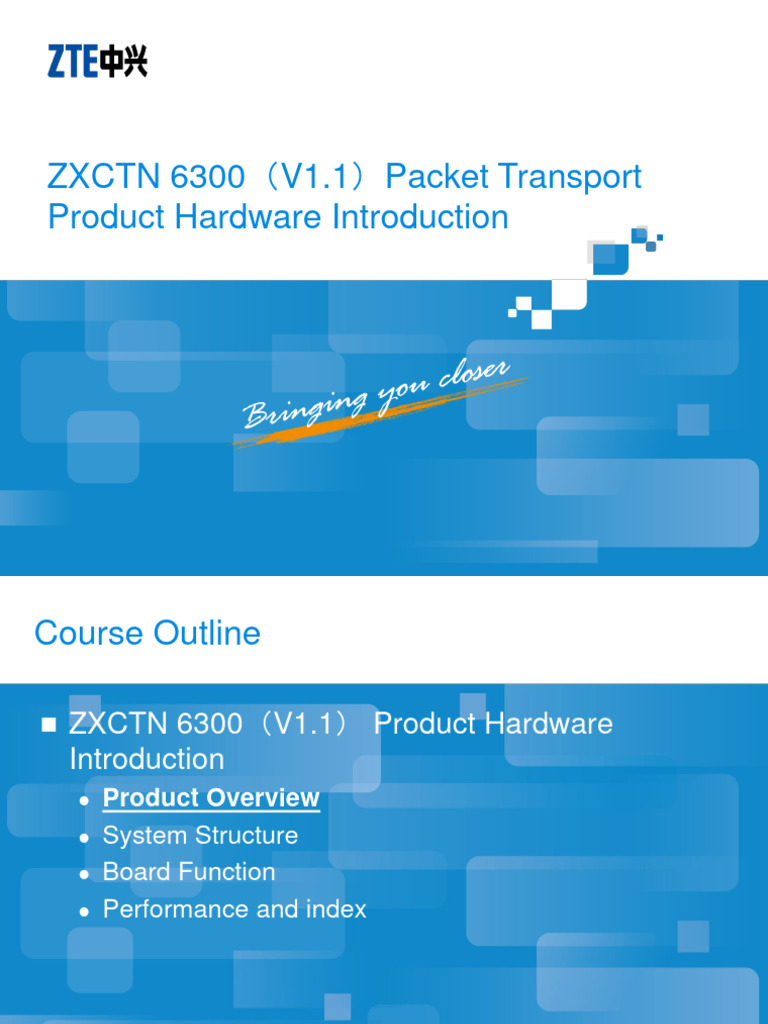 ZXCTN 6300 Hardware Overview | PDF | Computer Network