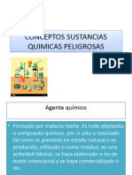 Conceptos Sustancias Quimicas Peligrosas