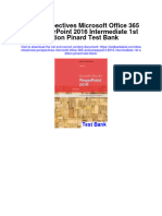 New Perspectives Microsoft Office 365 and Powerpoint 2016 Intermediate 1st Edition Pinard Test Bank