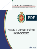 Programa Académico Científico 2022