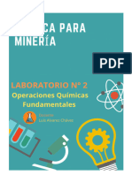Guía Del Laboratorio 2. Operaciones Químicas Fundamentales (1) Trabajo