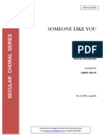 Kirby Shaw - Someone Like You - SATB (Revisi 24 Februari 2023)