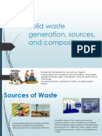 Solid Waste Generation, Sources, and Composition