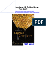 Organic Chemistry 5th Edition Brown Test Bank