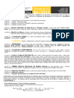 Itinerario 2023 PLASTICA