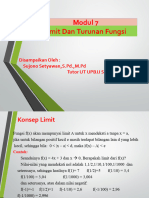 7.modul 7 Limit Dan Turunan Fungsi BR