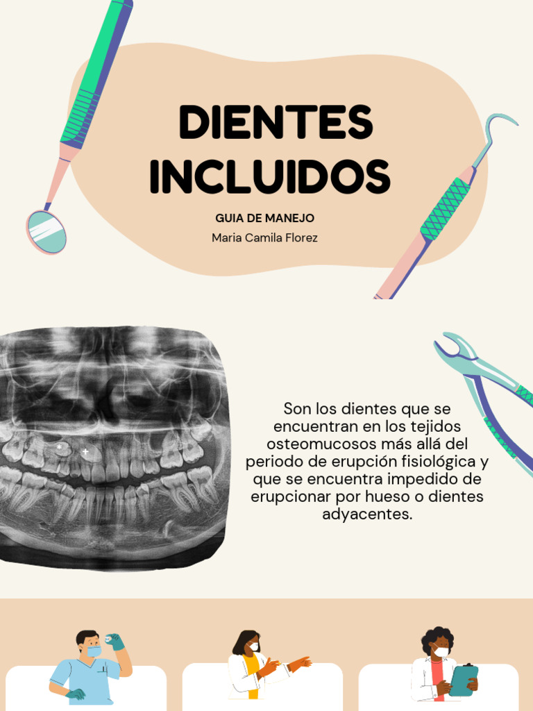 Manejo de Dientes Incluidos y Retenidos | PDF | Diente | Medicina