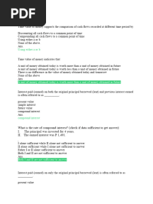 Core Review Topics
