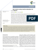 Paper: Faradaic Electro-Swing Reactive Adsorption For CO Capture