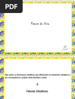 Factores Do Clima