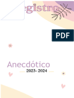 Registro Anecdotico 2023-2024