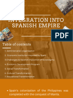 Integration Into Spanish Empire