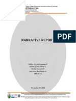 Narrative Report - November 09
