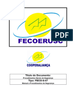 FECO-S-07 - Procedimentos Gerais de Segurança