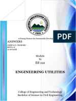 TEODORO - JOSHUA ES 112 Engineering Utilities Module2