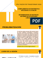 S12 - PPT - Determinante de Una Matriz y Sistemas de Ec Lineales