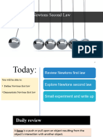 Newtons 2nd Law pt1