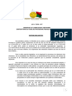 Loi N° 2016 017 Code de Procédure Pénale Malagasy
