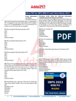 Reasoning Ability Practice PDF For IBPS RRB PO and Clerk Mains 2023