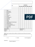 15 - Weekly Backhoe Inspection Checklist