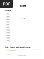 Start - Mastering Python