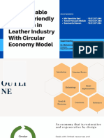 A Sustainable Approach To Leather Industry With Circular Economy Presentation Slide
