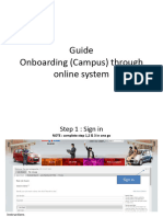 Manual Onboarding