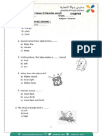 Topic 1 Lesson 1 (Descfribe Sound)