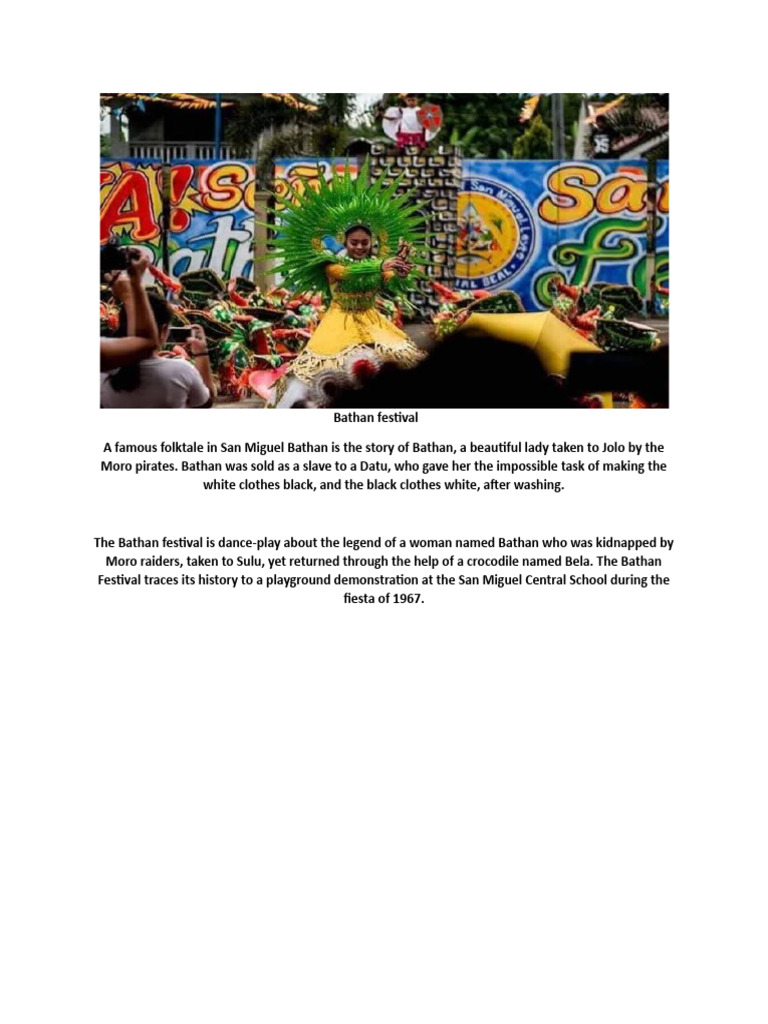 Bathan Festival: Legend of a Heroine | PDF