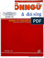 Tạp chí khoa học hội ngôn ngữ học Việt Nam