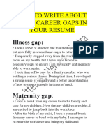 Career Gap