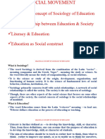 Sociology of Education-Unit-1