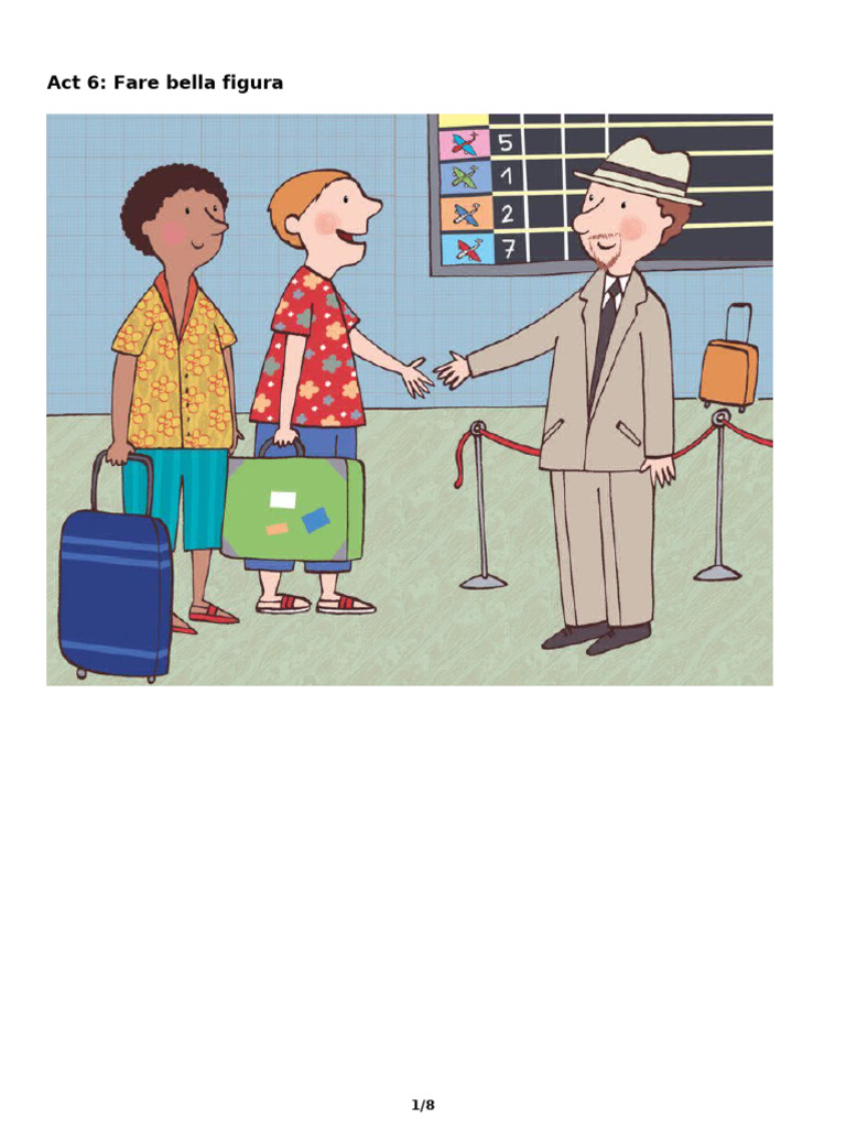 Italian Lesson: Second-Conjugation Verbs | PDF