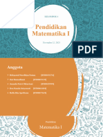 Pendidikan Matematika I