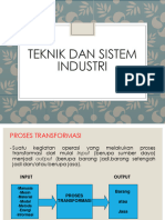 Teknik Dan Sistem Industri